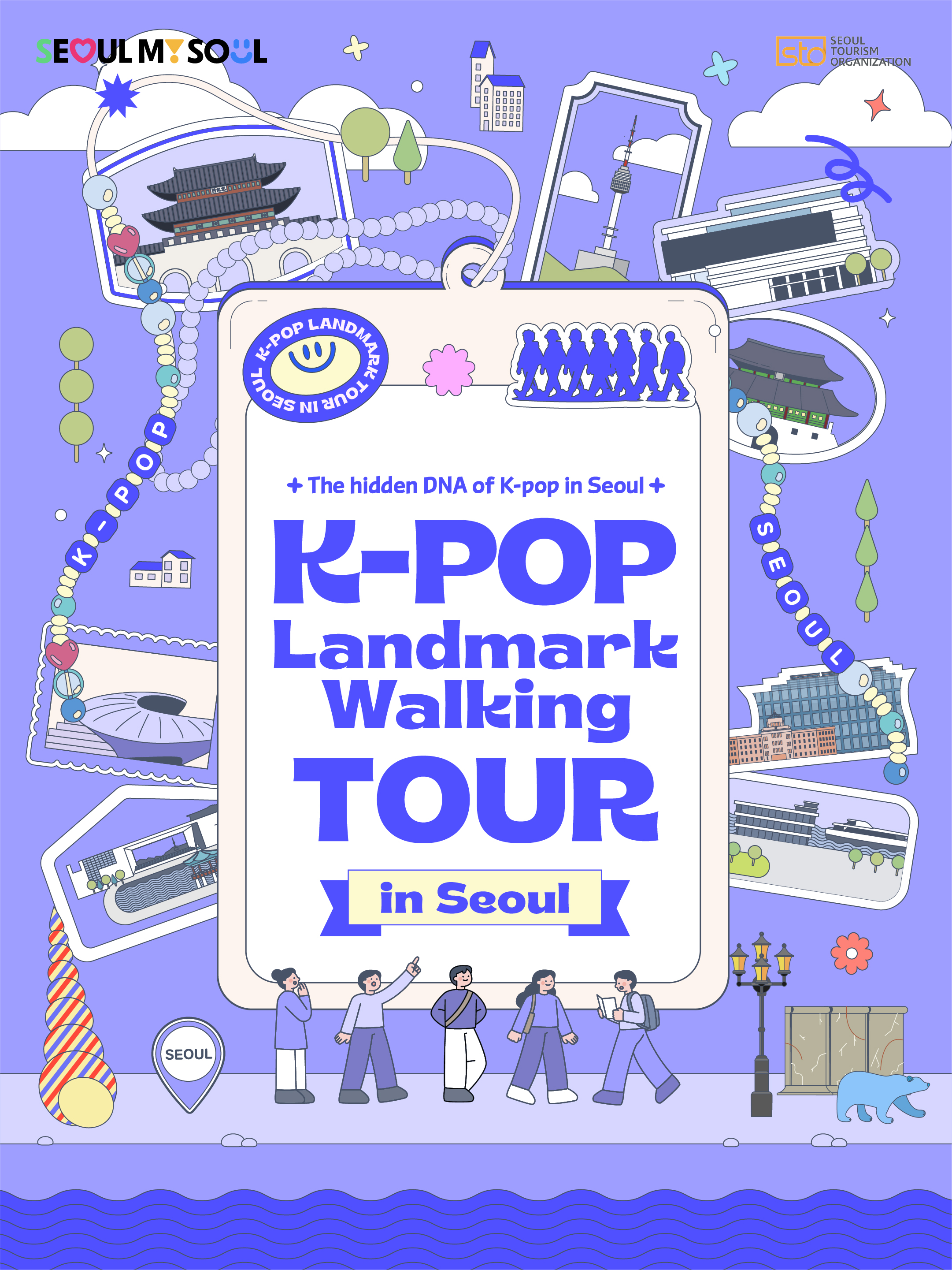 K-POP Landmark Walking Tour in Seoul